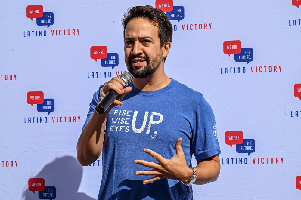 Lin-Manuel Miranda promueve el voto para recuperar “derechos arrebatados”