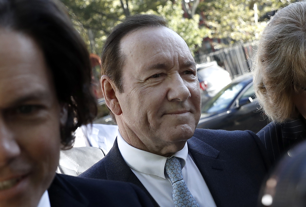 Arranca juicio civil contra premiado actor Kevin Spacey
