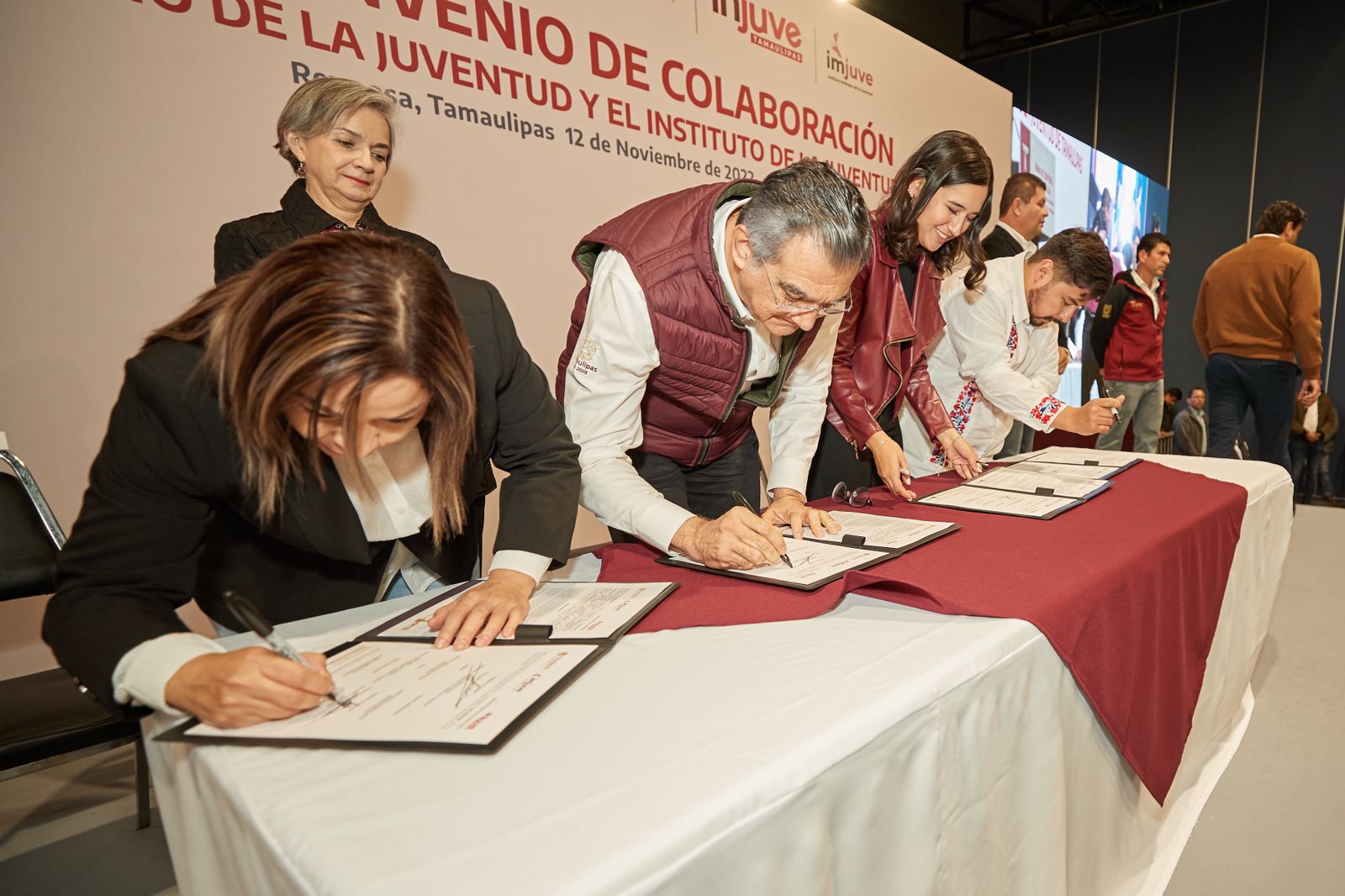 Pide gobernador de Tamaulipas a jóvenes “Sumarse  a la transformación de Tamaulipas”