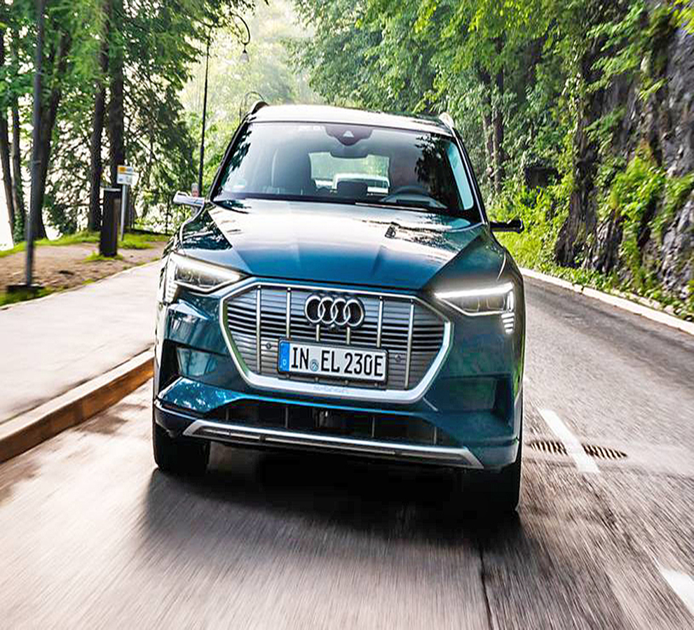 Audi E-Tron del 2022, con muchos atributos positivos para un EV