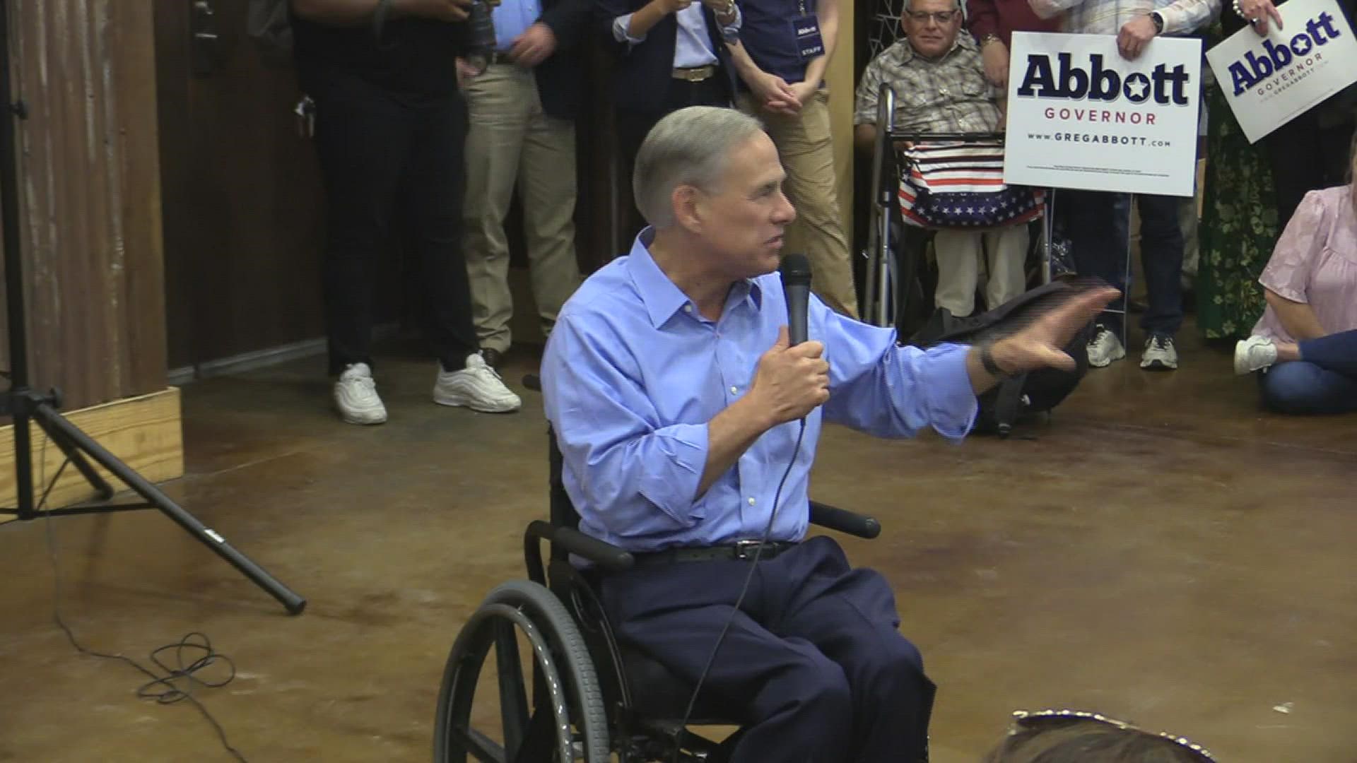 Se reeligió el gobernador Greg Abbott