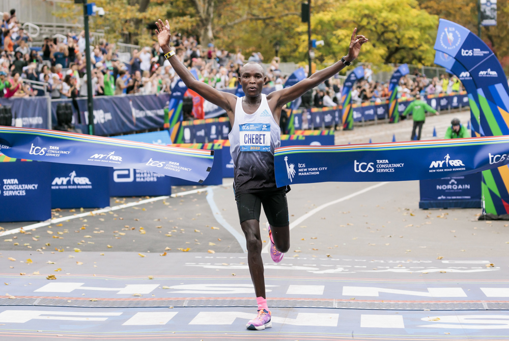 Los kenianos Sharon Lokedi y Evans Chebet reinan en el Maratón de Nueva York