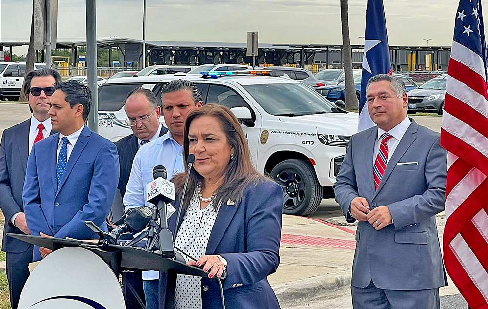 Construyen ya puente de carga comercial Anzaldúas del lado americano