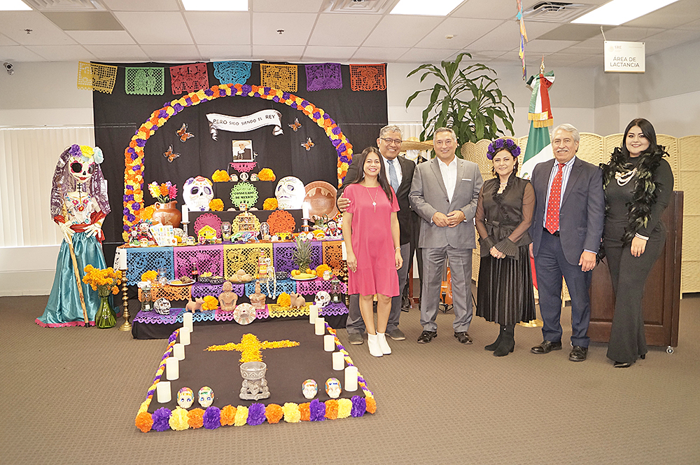 Consulado de México en McAllen realiza tradicional celebración del Día de Muertos