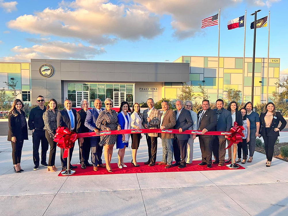 Realizan corte de listón de Pharr ONE, una instalación de última generación