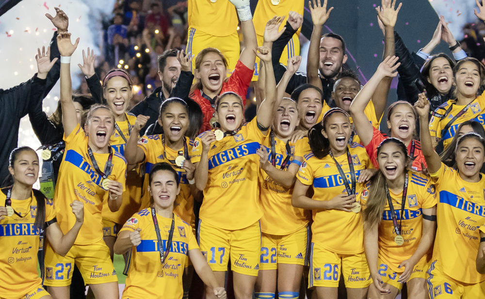 Tigres vence al América y gana quinto título en el fútbol femenino de México