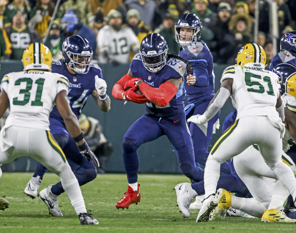 Titans vencen a Packers y se afianzan en la cima del Sur de AFC en semana 11
