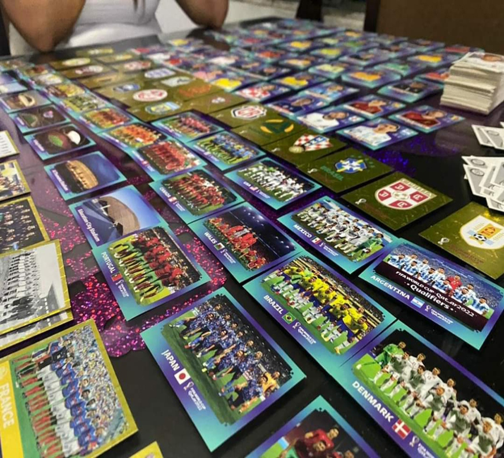 Con la cercanía del Mundial, venden tarjetas Panini en más de 10 mil dólares