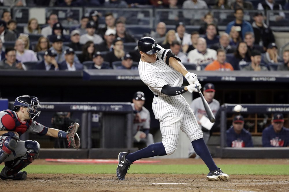 Se vende por 1.25 millones la bola del 62 jonrón de Aaron Judge