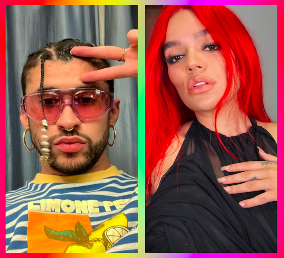 Bad Bunny y Karol G en el Top 10 de lo más popular de YouTube en Estados Unidos