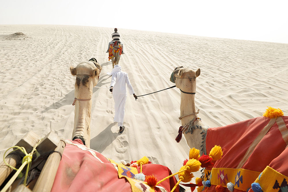 Dunas blancas y adrenalina, ingredientes del desierto en Qatar 2022