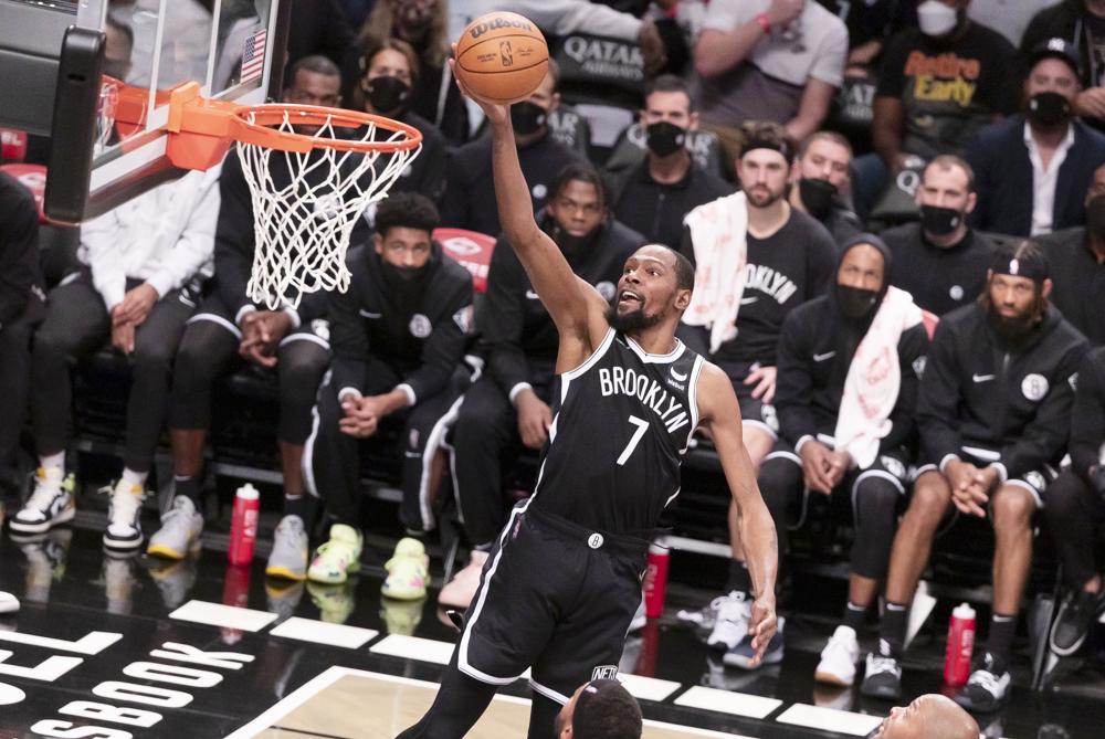 117-125. Los Nets extienden su racha ganadora en el gran día de Durant