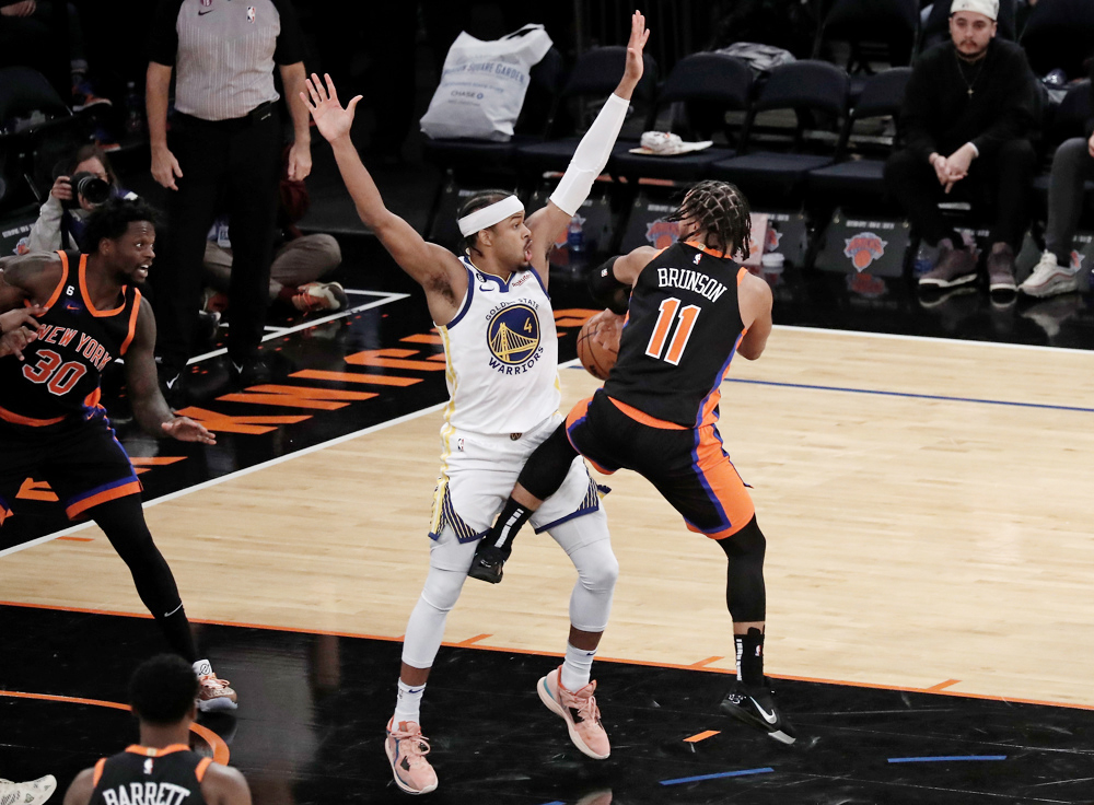 132-94. Los Knicks deprimen a los Warriors