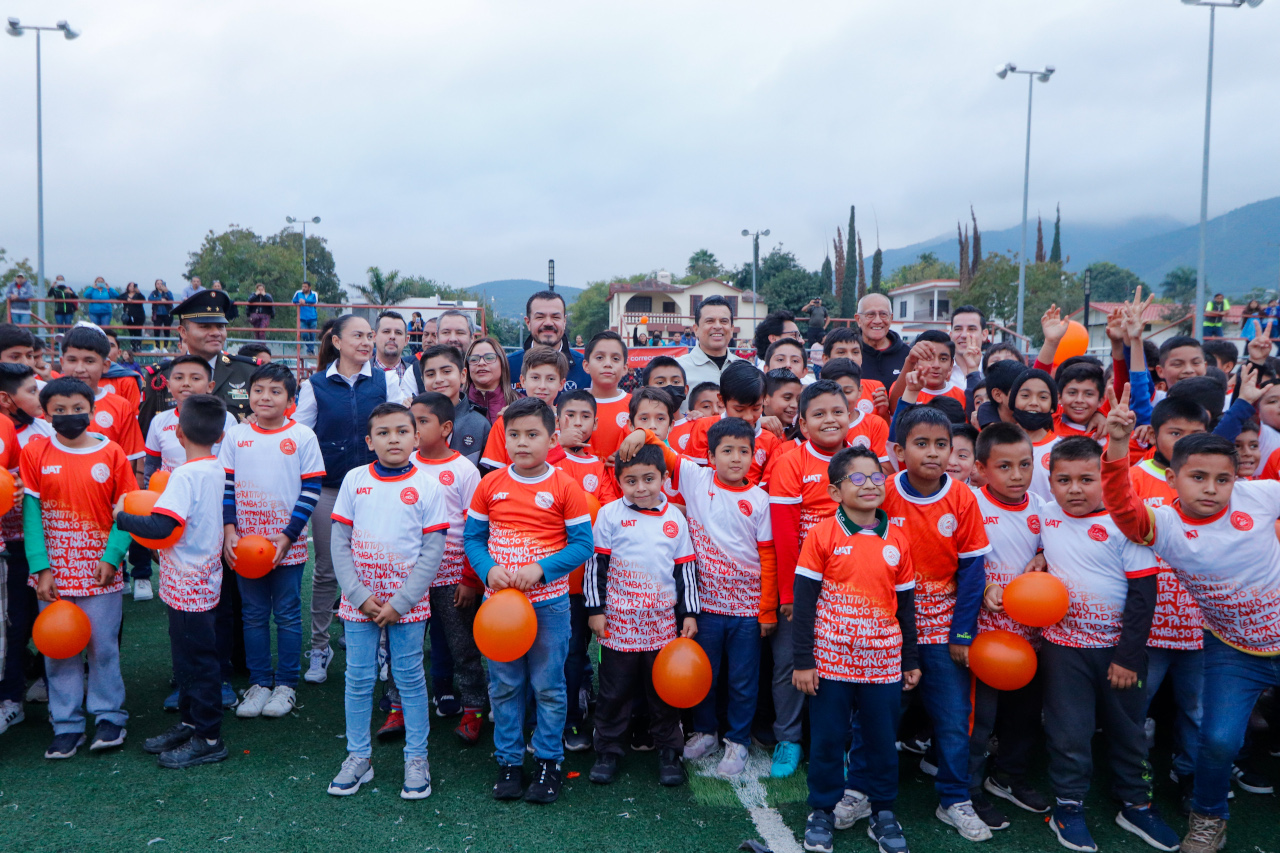 Inauguran proyecto social de Escuelas Bienestar Correcaminos