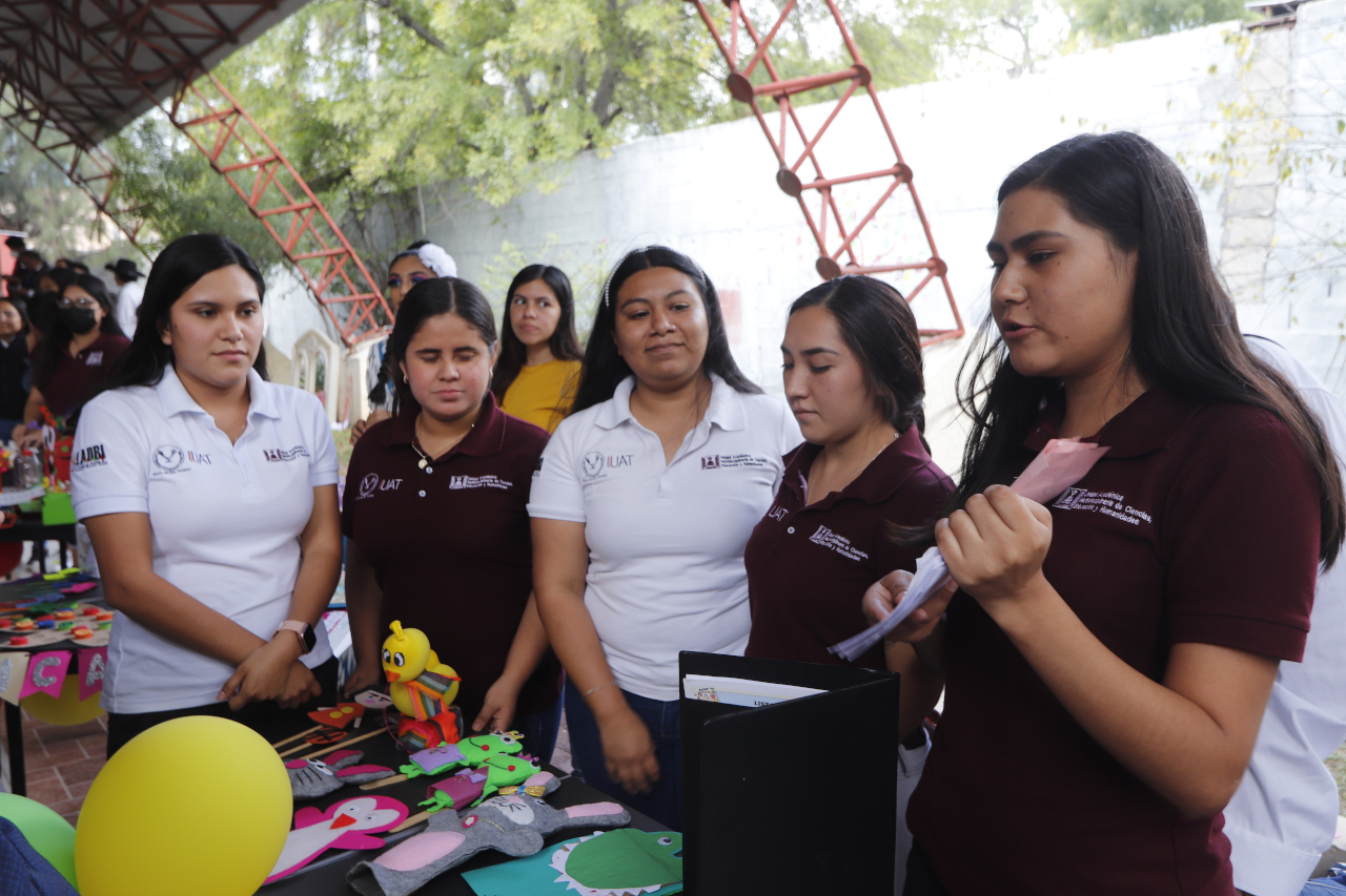 Desarrollan estudiantes de la UAT materiales didácticos para el aprendizaje infantil