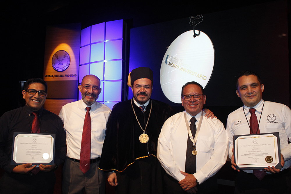 Entrega UAT el Premio Investigador Joven 2022 al Dr. Josué Francisco Pérez