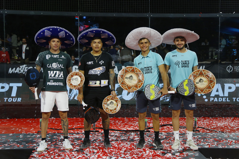 Los argentinos Dal Branco y Arce ganan el torneo de maestros de Padel