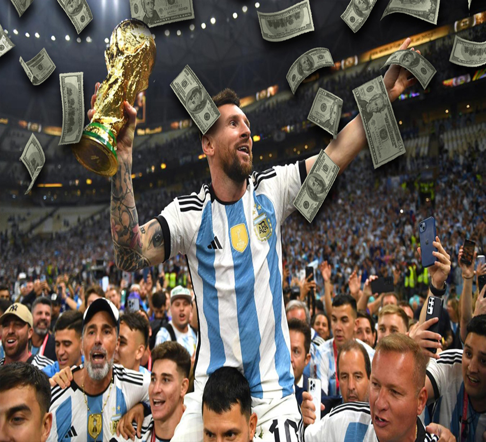 Qué se puede comprar con lo que la FIFA le dio a Argentina por ganar la Copa