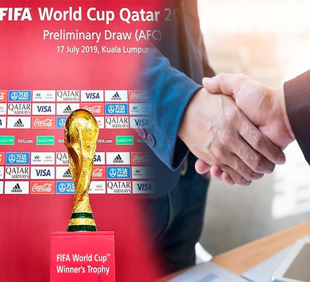 ¿Cuáles son los ingresos y gastos que hay por ser patrocinador de la Copa Mundial?