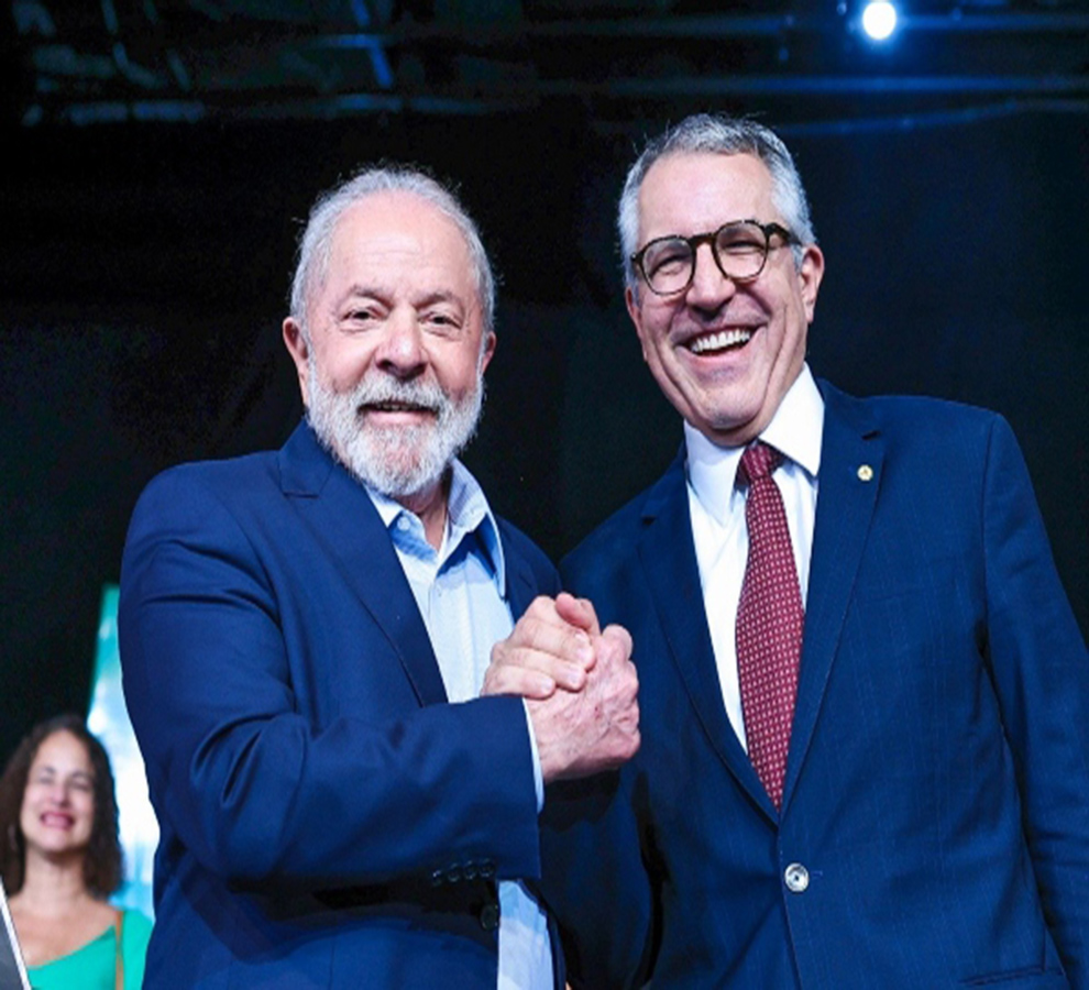 Presidentes y representantes en la ceremonia de toma de posesión de Lula Da Silva