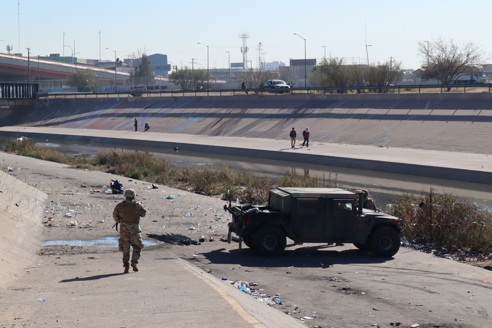 Investigan disparo a migrante en la frontera de McAllen por parte de un militar