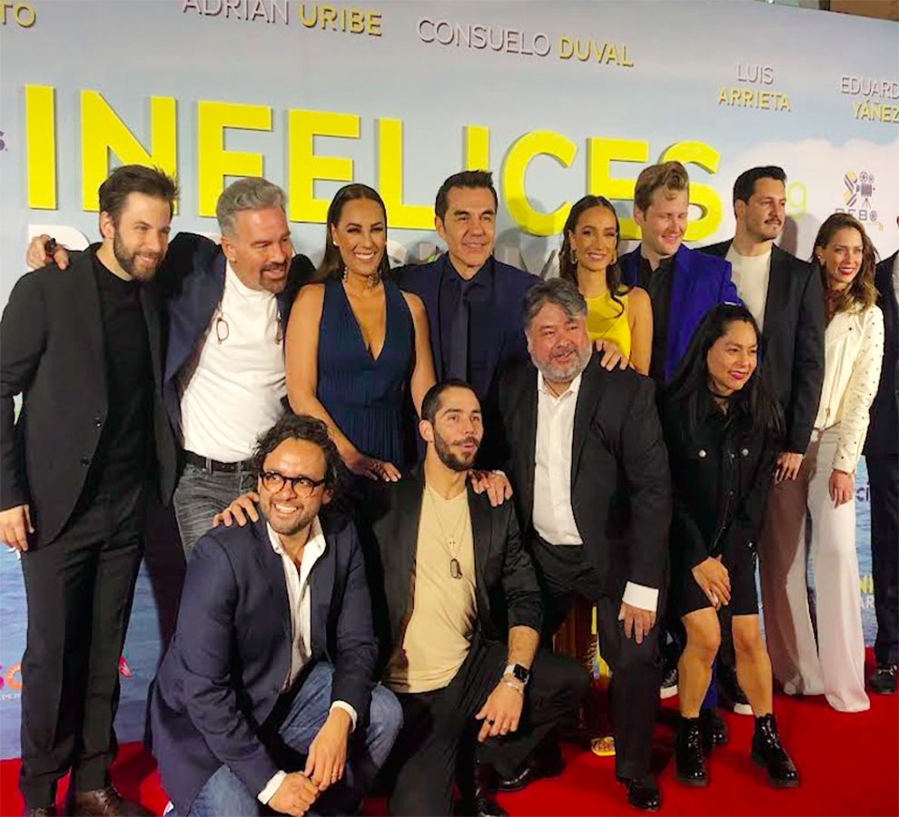 Adrián Uribe y Consuelo Duval llegan al cine con “Infelices para Siempre”