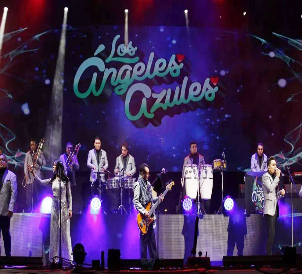 Los Ángeles Azules dieron la bienvenida a 2023 con concierto gratuito ante 100 mil espectadores en ciudad de Mexico