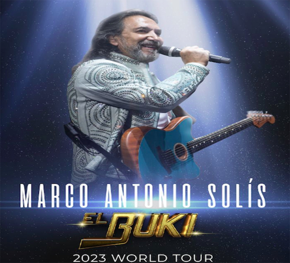 Marco Antonio Solís anuncia su gira “El Buki World Tour 2023”