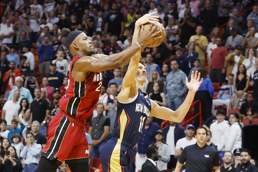 100-96. Los Heat sobreviven a un duelo repleto de errores ante los Pelicans