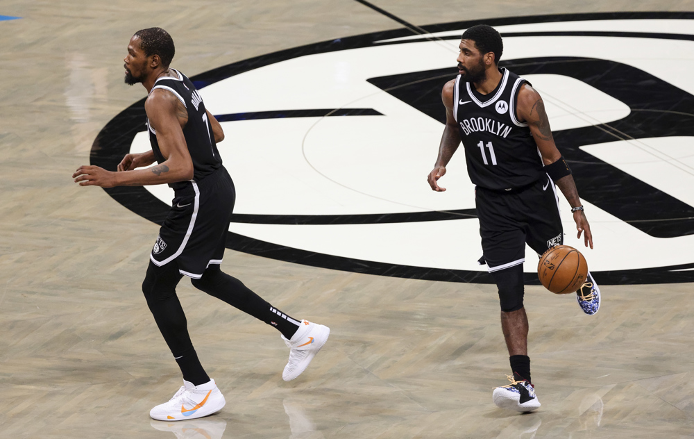101-102. Irving lidera a los Nets y Durant dispara las alarmas