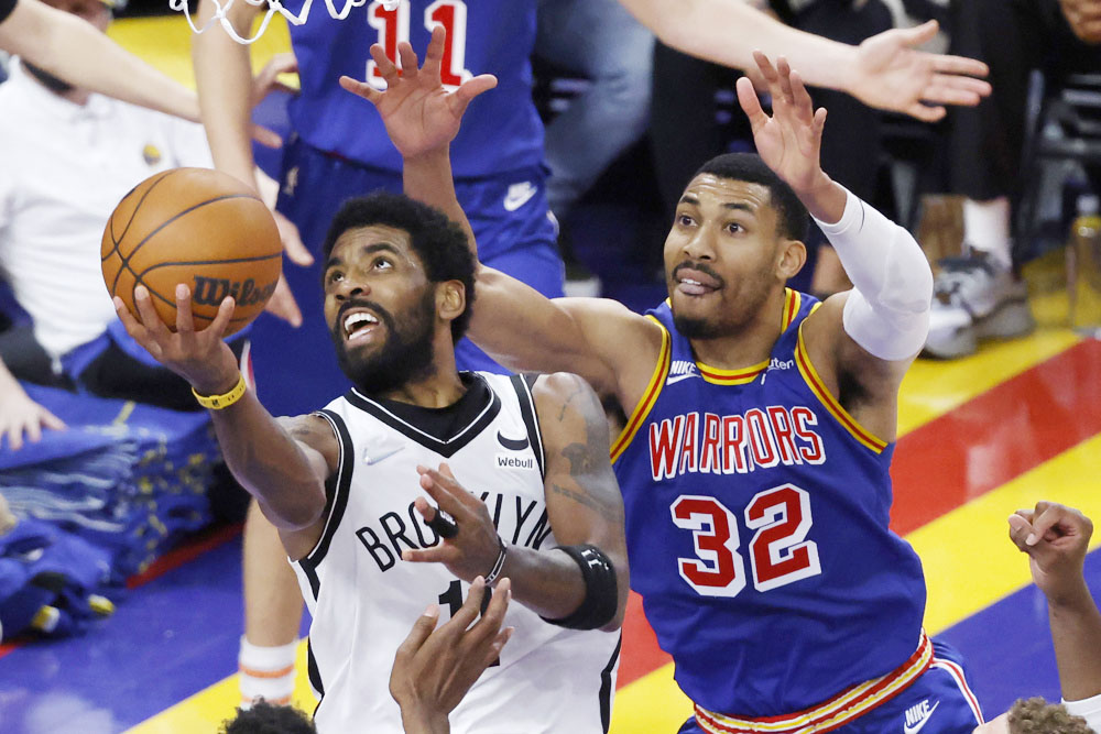 Irving y los Nets infligen a los Warriors la cuarta derrota seguida en casa