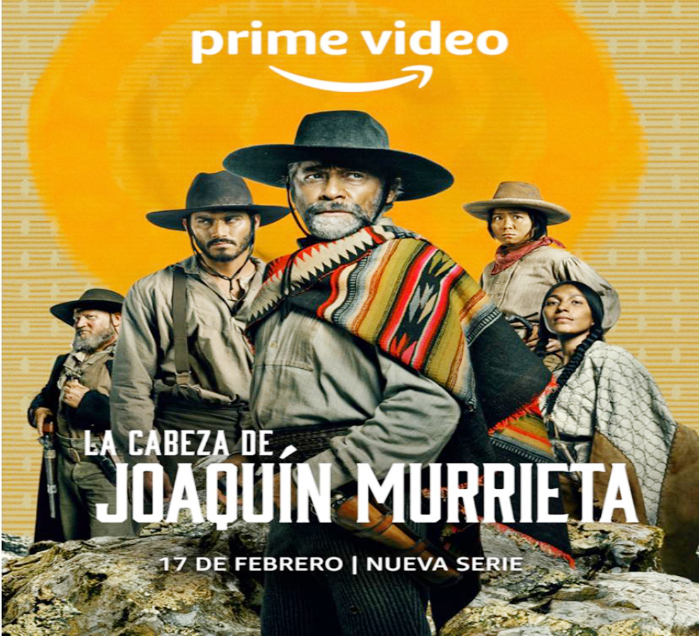 Lanzan arte oficial de la serie “La Cabeza de Joaquín Murrieta”, de Prime Video