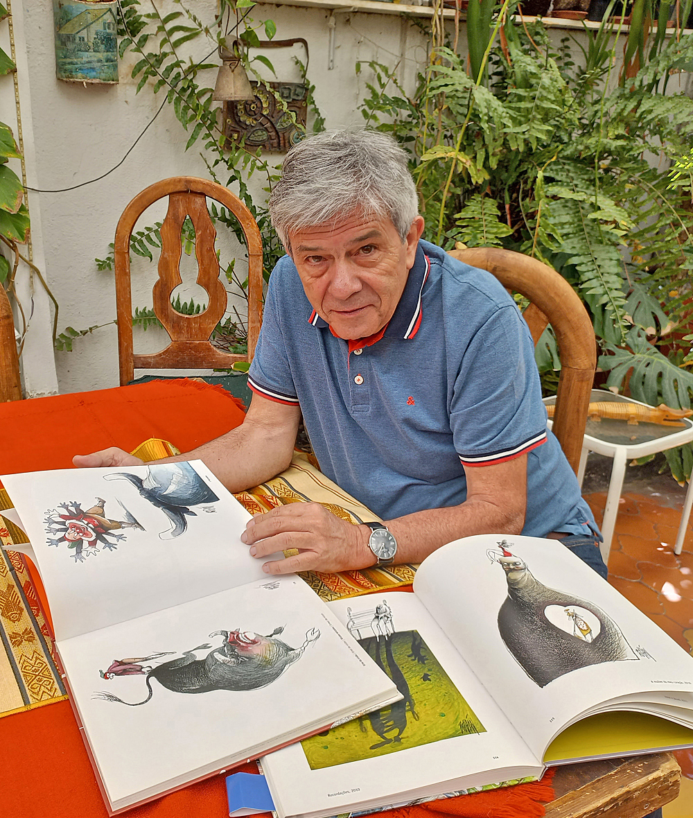 Antonio Antunes: “La caricatura es parte de la democracia”