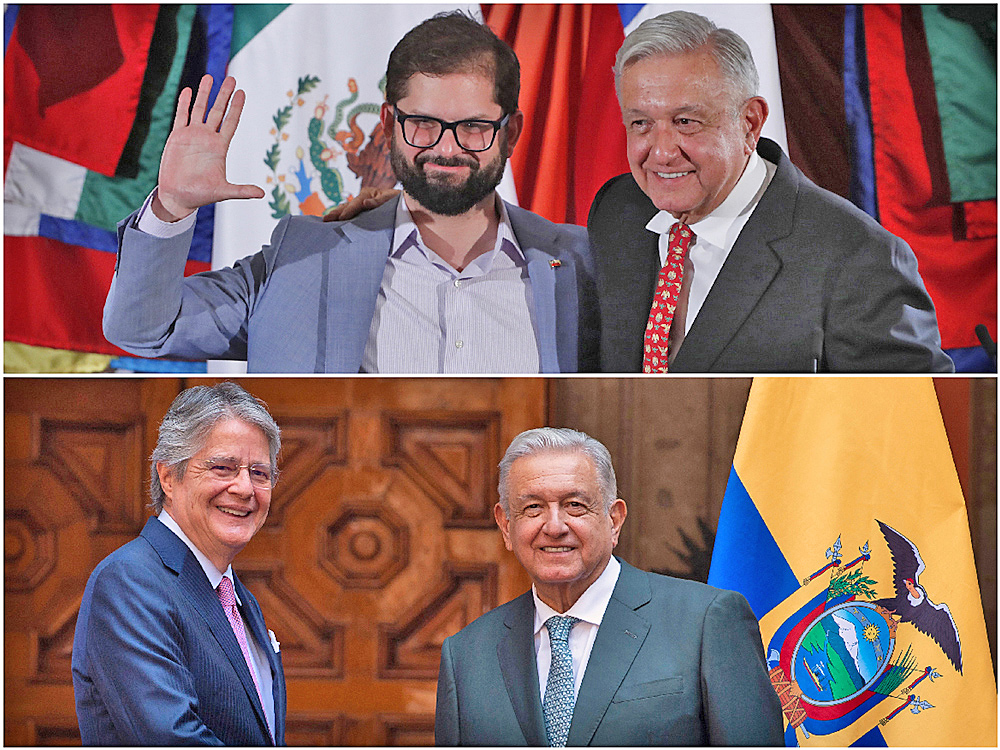 Los momentos que definieron la política exterior de México en 2022