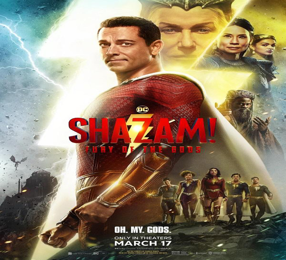 Llegará a salas de EE.UU la película de acción y fantasía “Shazam! Fury of the Gods!”