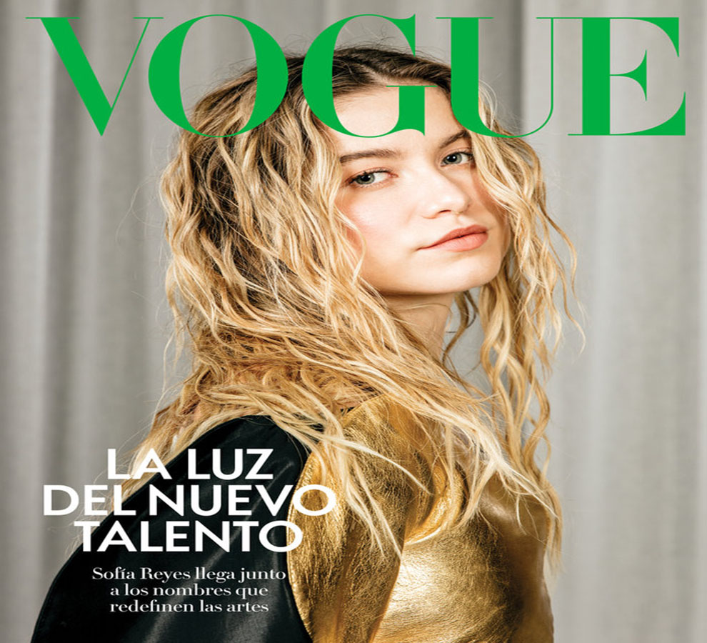 SOFIA REYES ES LA PORTADA DE LA REVISTA VOGUE