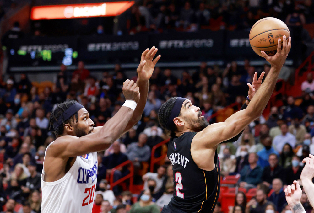 108-102. Vincent aprovecha las bajas y da triunfo a los Heat ante los Bucks
