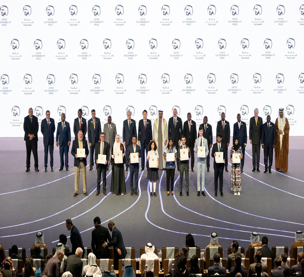 Estos son los 10 ganadores del Premio Zayed a la Sostenibilidad 2023