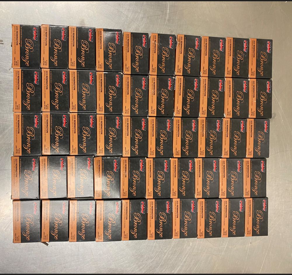 Incautan más de 2,000 cartuchos hacia México en el Puente Internacional Hidalgo