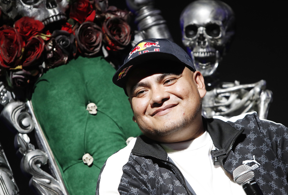 El rapero mexicano Aczino se plantea una carrera como actor a largo plazo