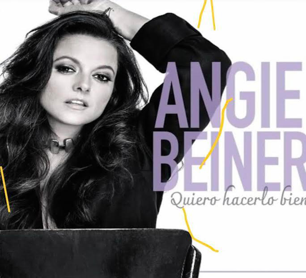 La venezolana Angie Beiner presentó su álbum “Quiero Hacerlo Bien”