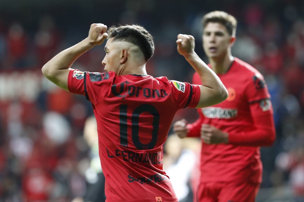 El uruguayo Leo Fernández convierte dos goles en goleada de Toluca al Santos