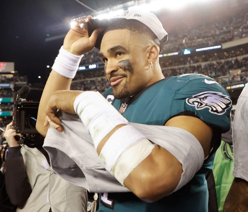 Jalen Hurts, de Eagles, dice que no se pone límites, sólo quiere ser el mejor