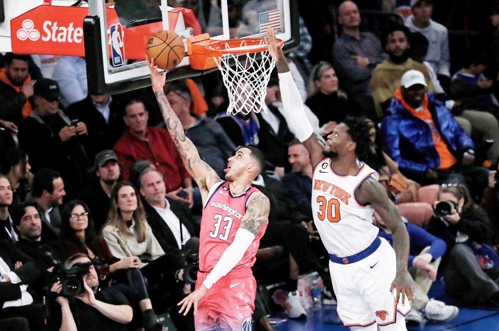 108-97. Los 76ers se derriten en Nueva York