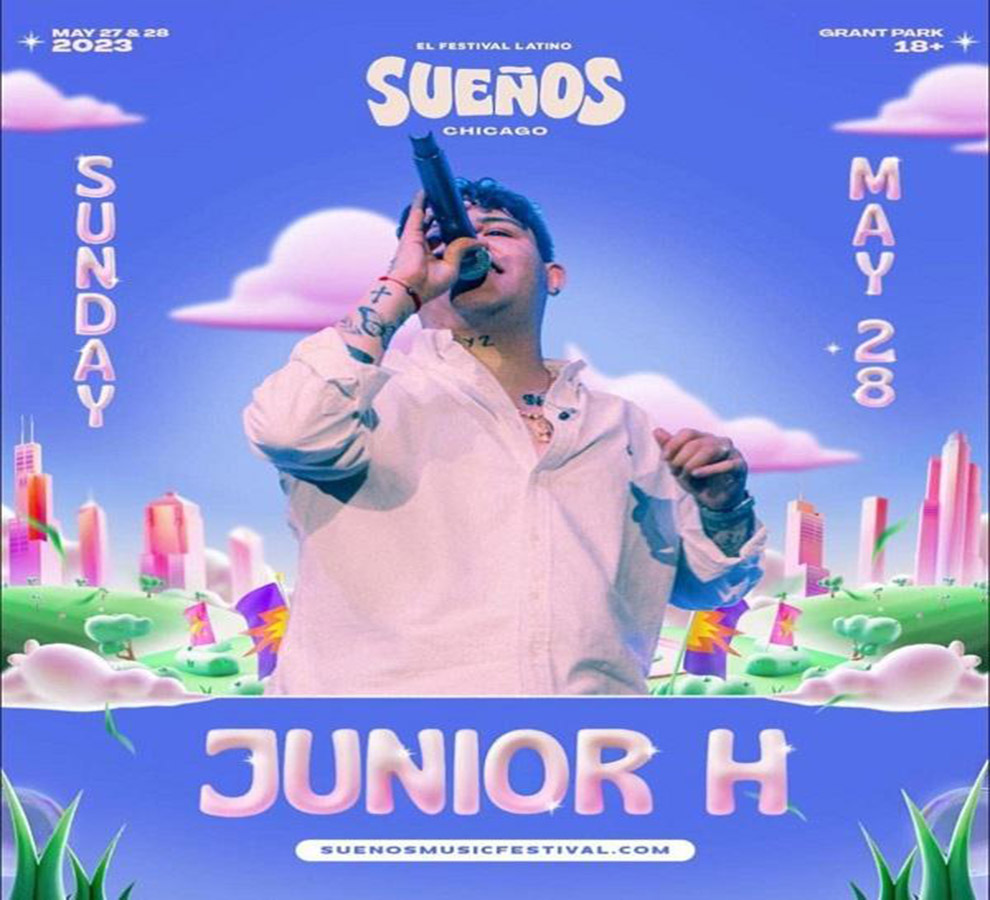Junior H llevará al Festival Latino Sueños la fuerza del regional mexicano