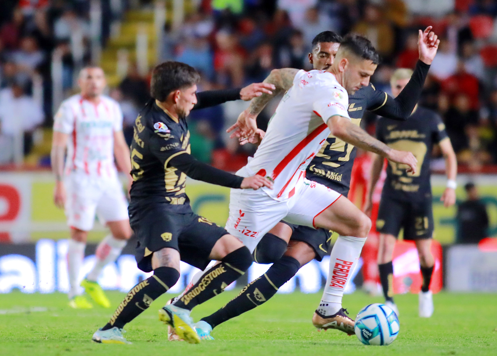 El español Édgar Méndez le da triunfo al Necaxa sobre los Pumas UNAM