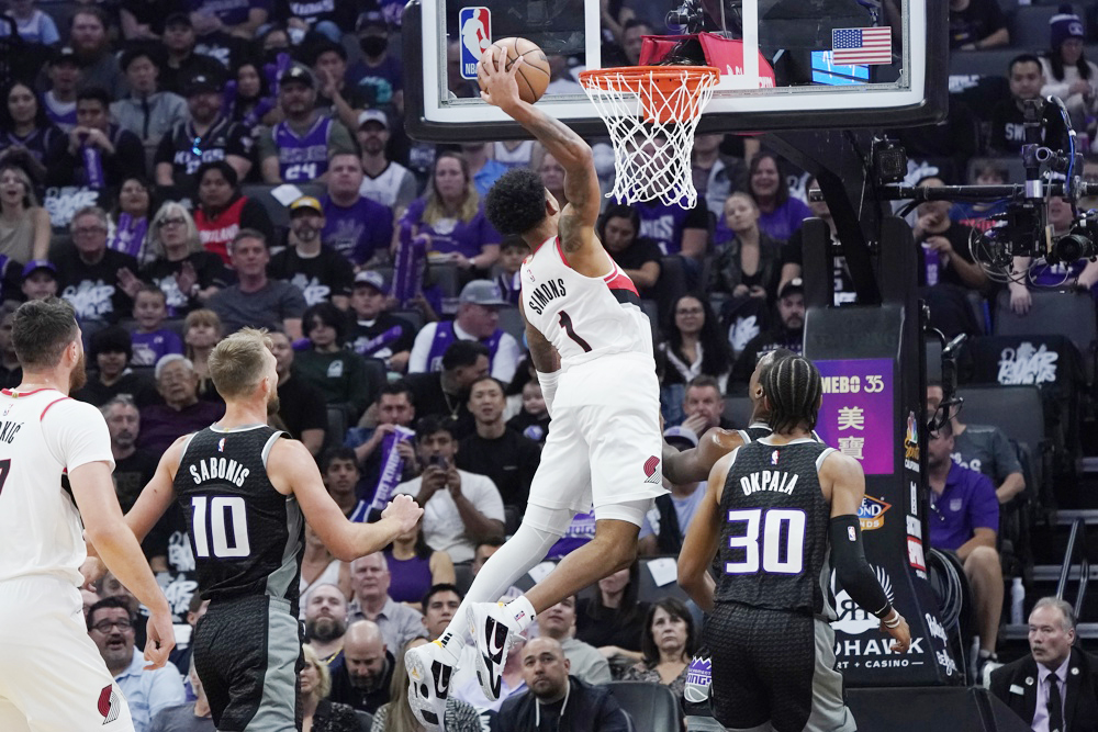 Anfernee Simons se pierde el All-Star por un esguince de tobillo