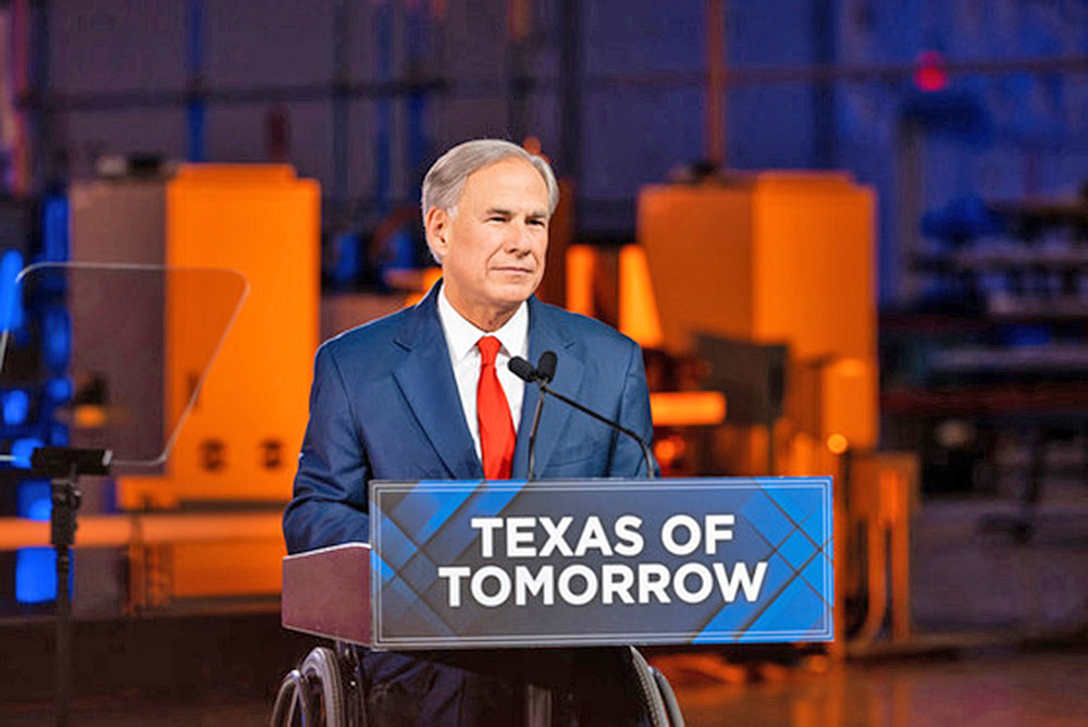 Gobernador Abbott entregó estado del Estado 2023