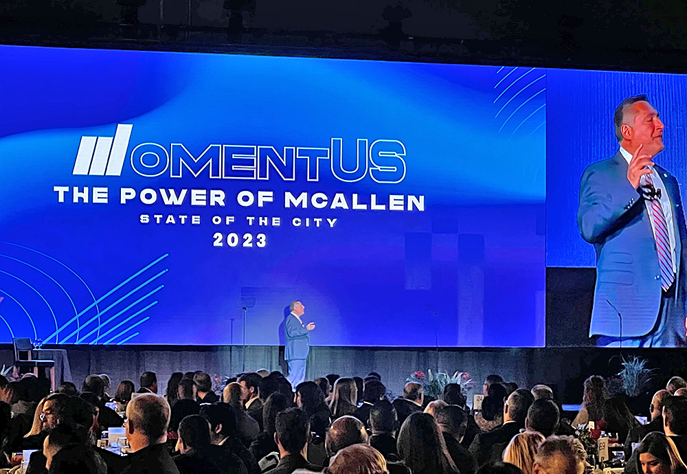 Rindió informe el alcalde de McAllen