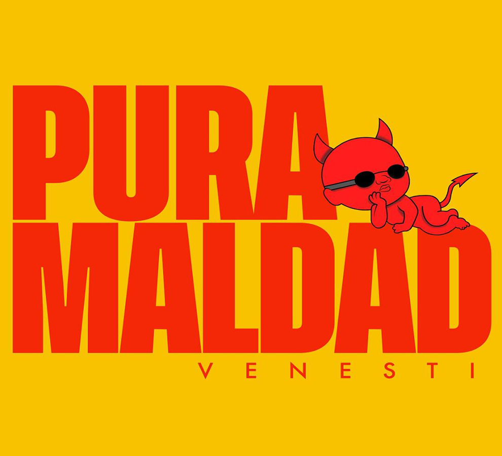 Venesti sigue arrasando en la música y ahora lo hace con “Pura maldad”